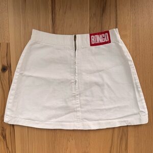 90s Vintage BONGO Denim Mini Skirt